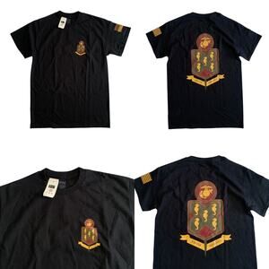 USMC Men's Size M Fifth Marines Regiment Short Sleeve T-Shirt Brand New